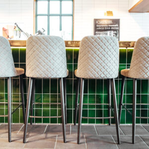 Bloom barstools from Beaufurn