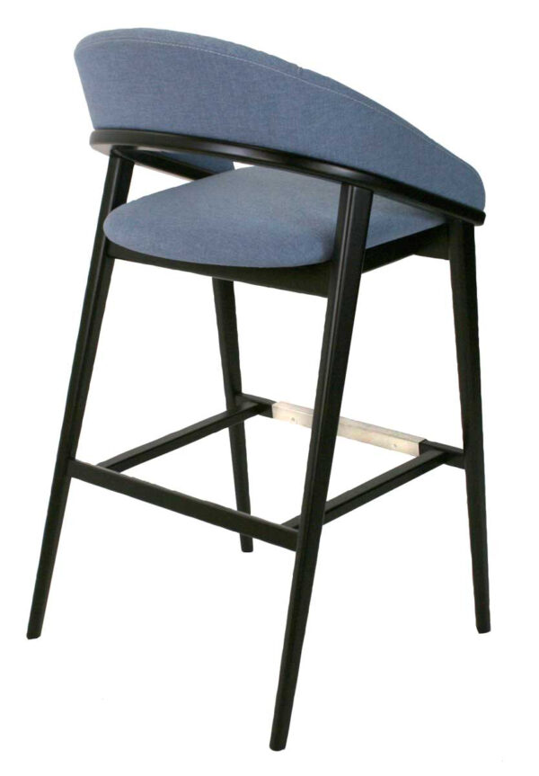 Finley Barstool with Upholstered Back