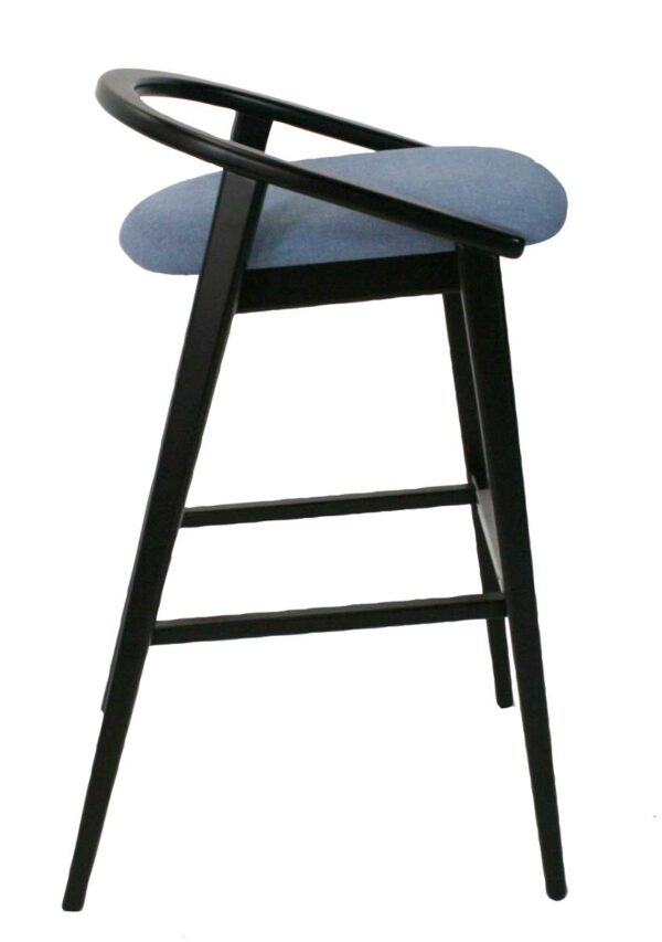 Finley Barstool with Wood Back