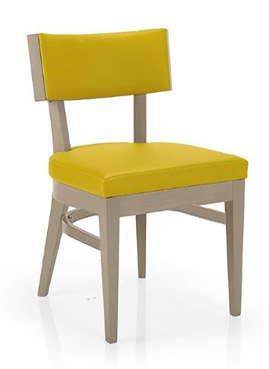 Haley Side Chair - Wood Back - Image 3