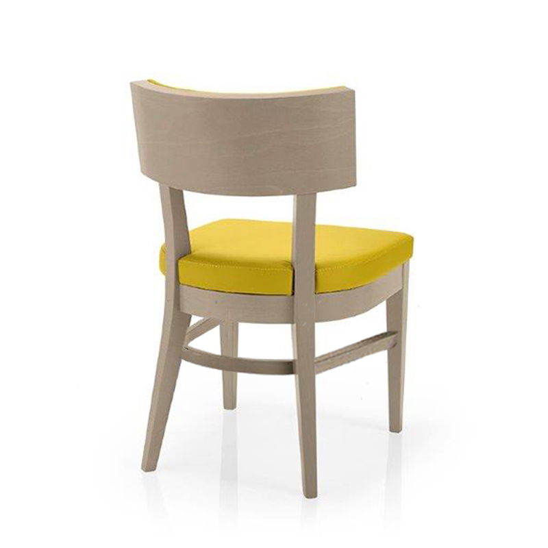 Haley Side Chair - Wood Back - Image 2