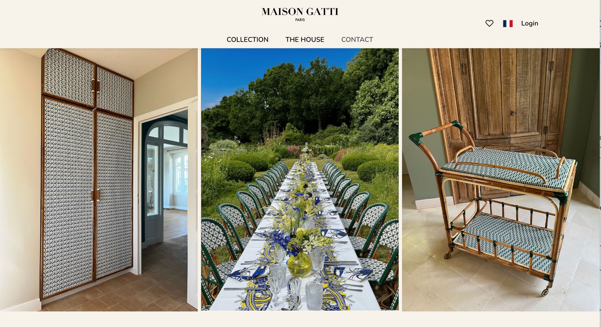 Beaufurn logo and various commercial furniture pieces, including dining tables and chairs