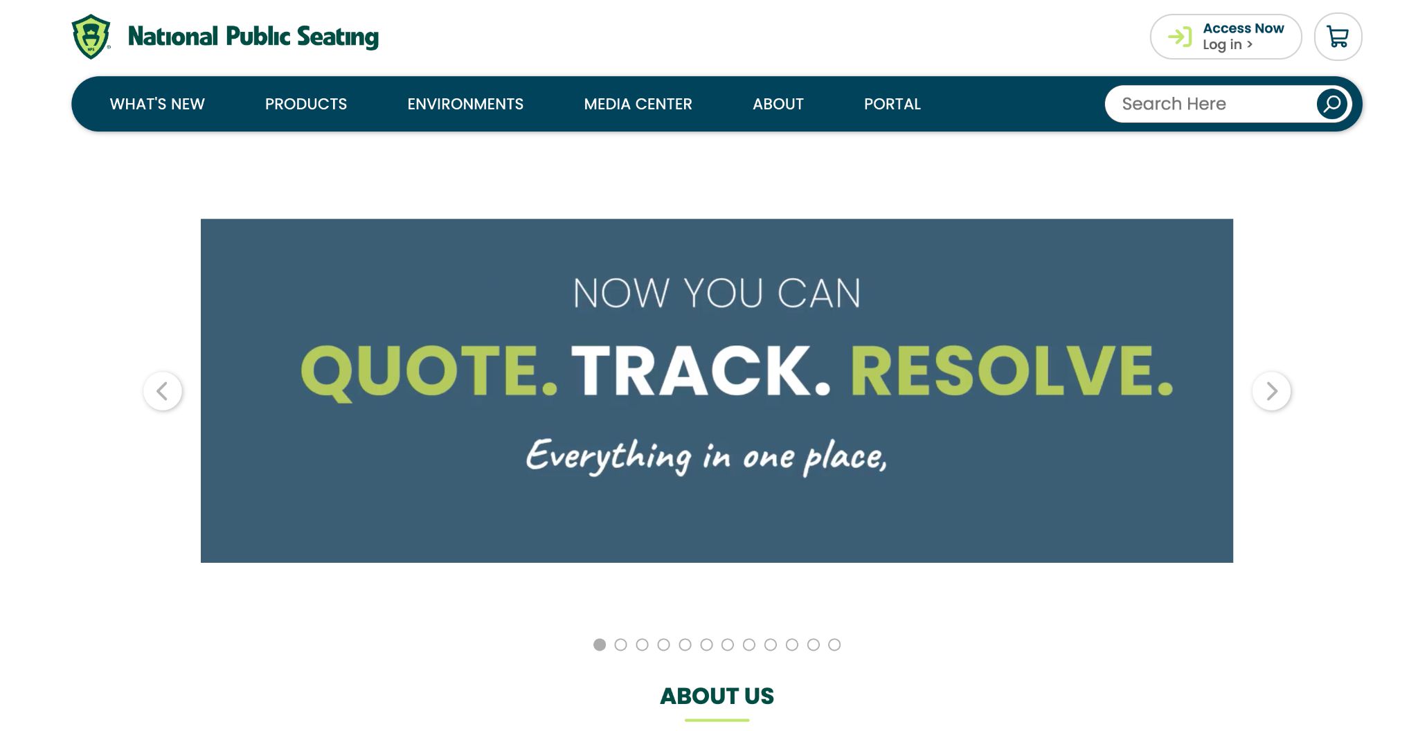 Beaufurn logo and various commercial furniture pieces, including dining tables and chairs
